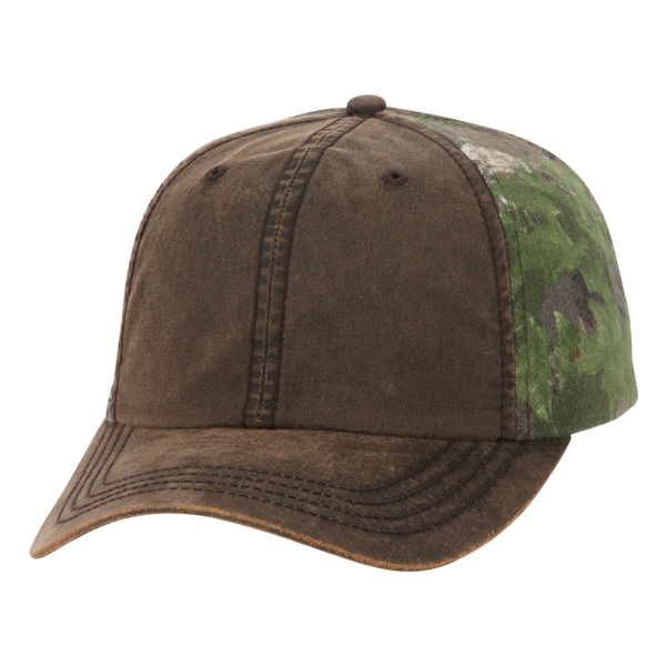 Wax Cloth Camo Cap
