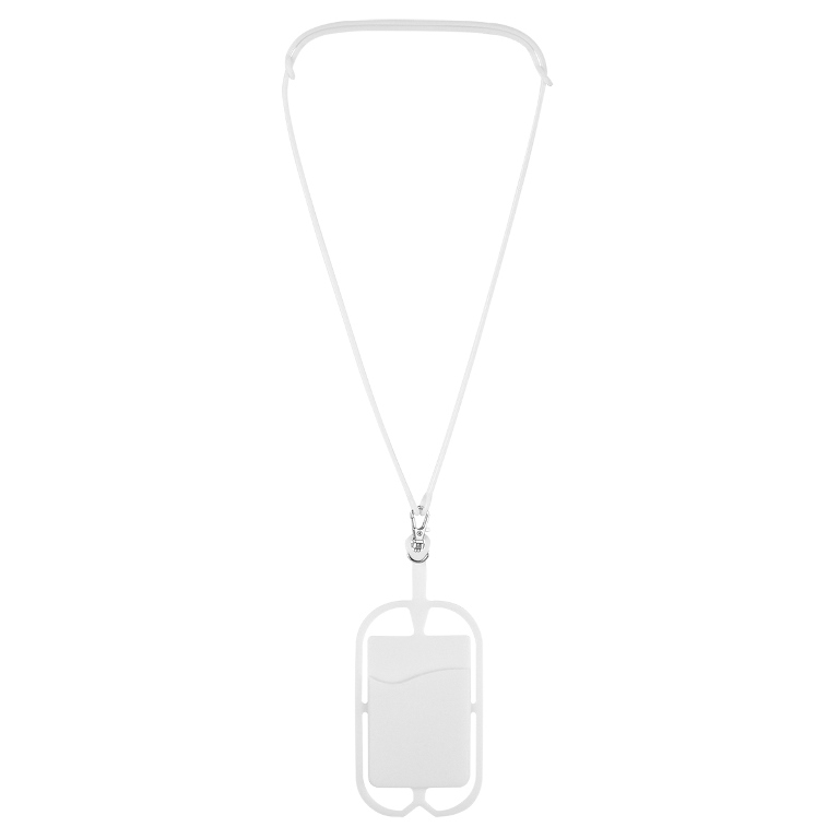 Silicone Lanyard With Phone Holder & Wallet