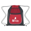 Drawstring Sports Pack With Dual Pockets_Silkscreen