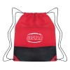 Non-Woven Two-Tone Drawstring Sports Pack
