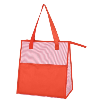 Matte Laminated Island Cooler Bag_Silk-Screen