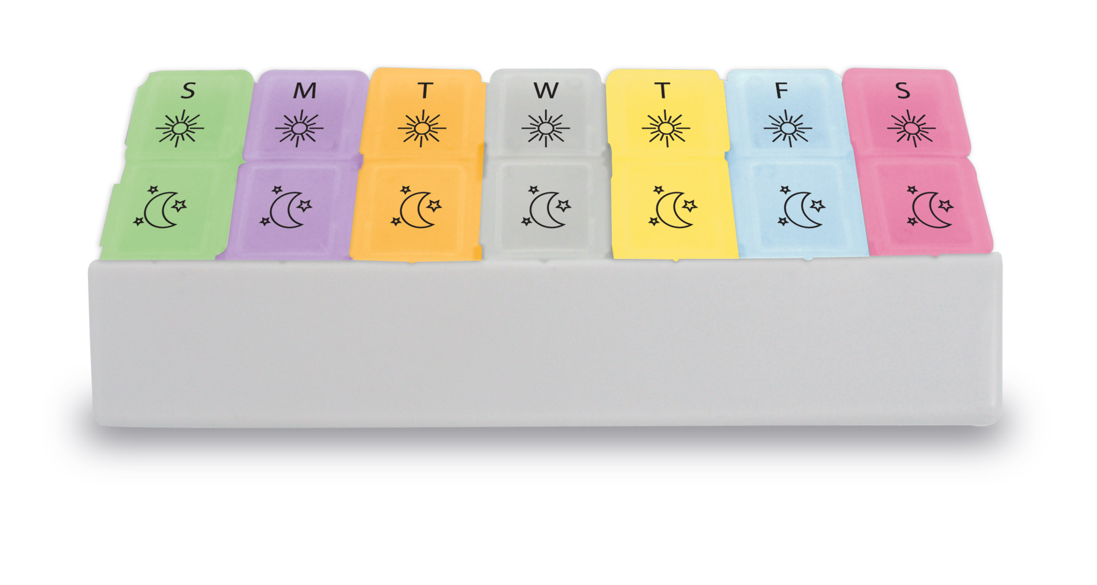 Jumbo Twice-A-Day Pill Tray