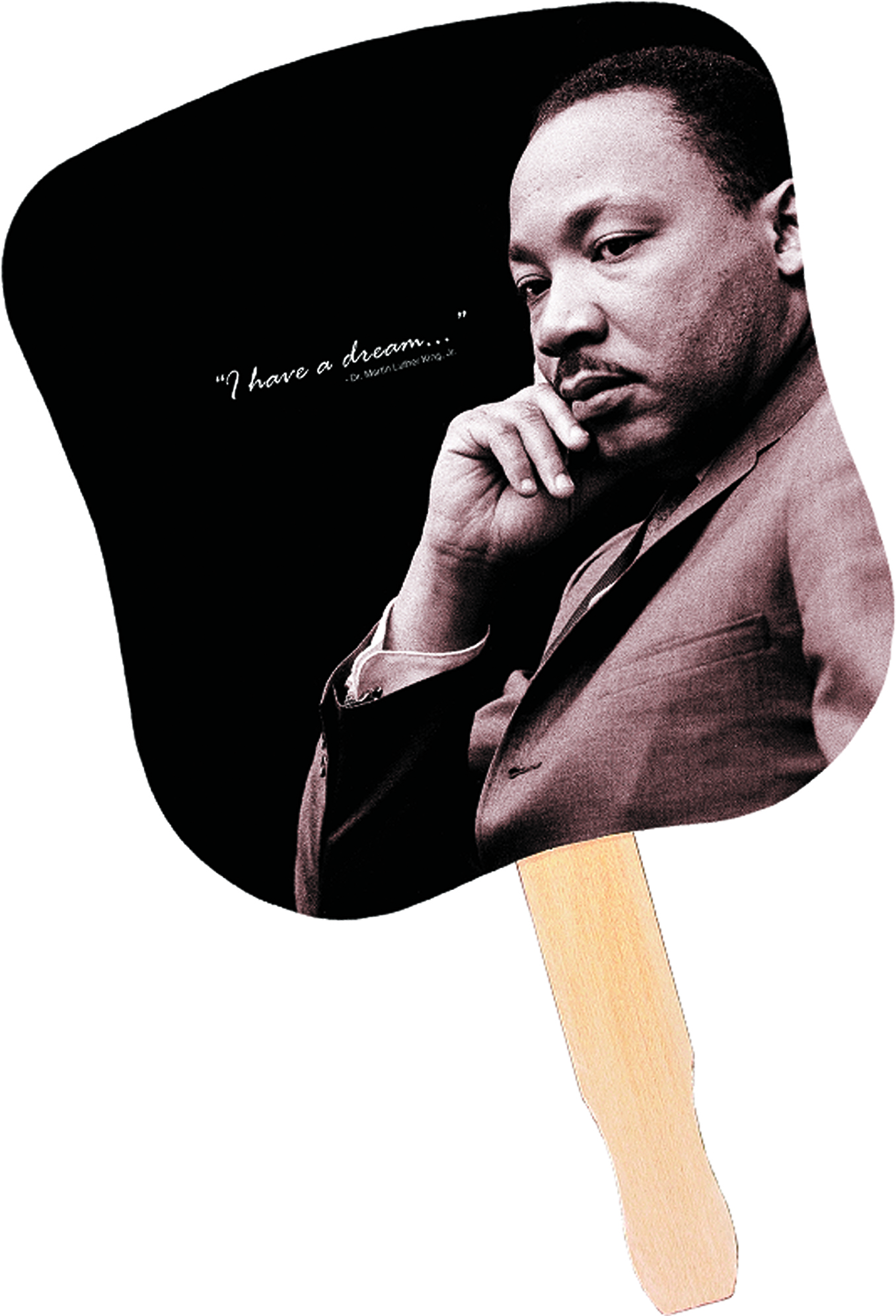 Stock Design Hand Fan - Dr. Martin Luther King, Jr.