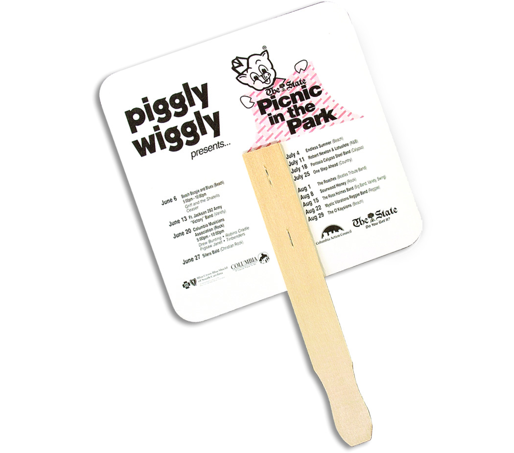 Square Shaped Hand Fan