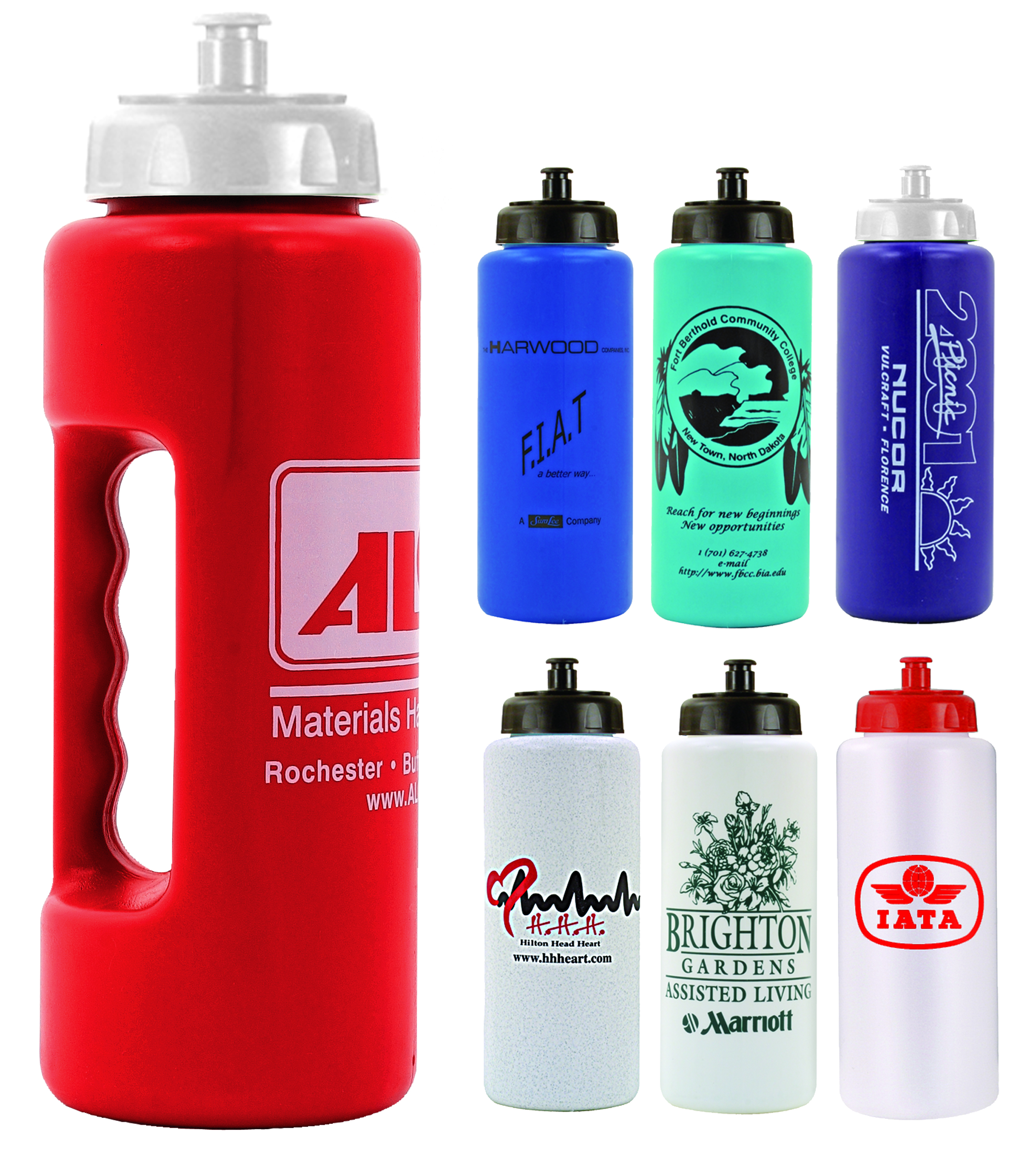 32 oz. Grip Bottle with Push 'n Pull Cap