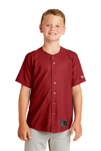 New Era® Youth Diamond Era Full-Button Jersey