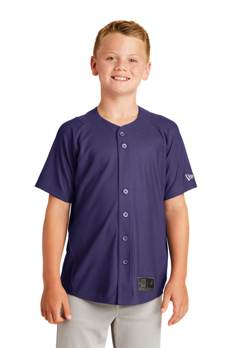 New Era® Youth Diamond Era Full-Button Jersey