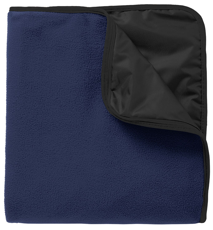 Port Authority Fleece & Poly Travel Blanket