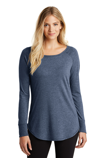 District Made® Ladies Perfect Tri ® Long Sleeve Tunic