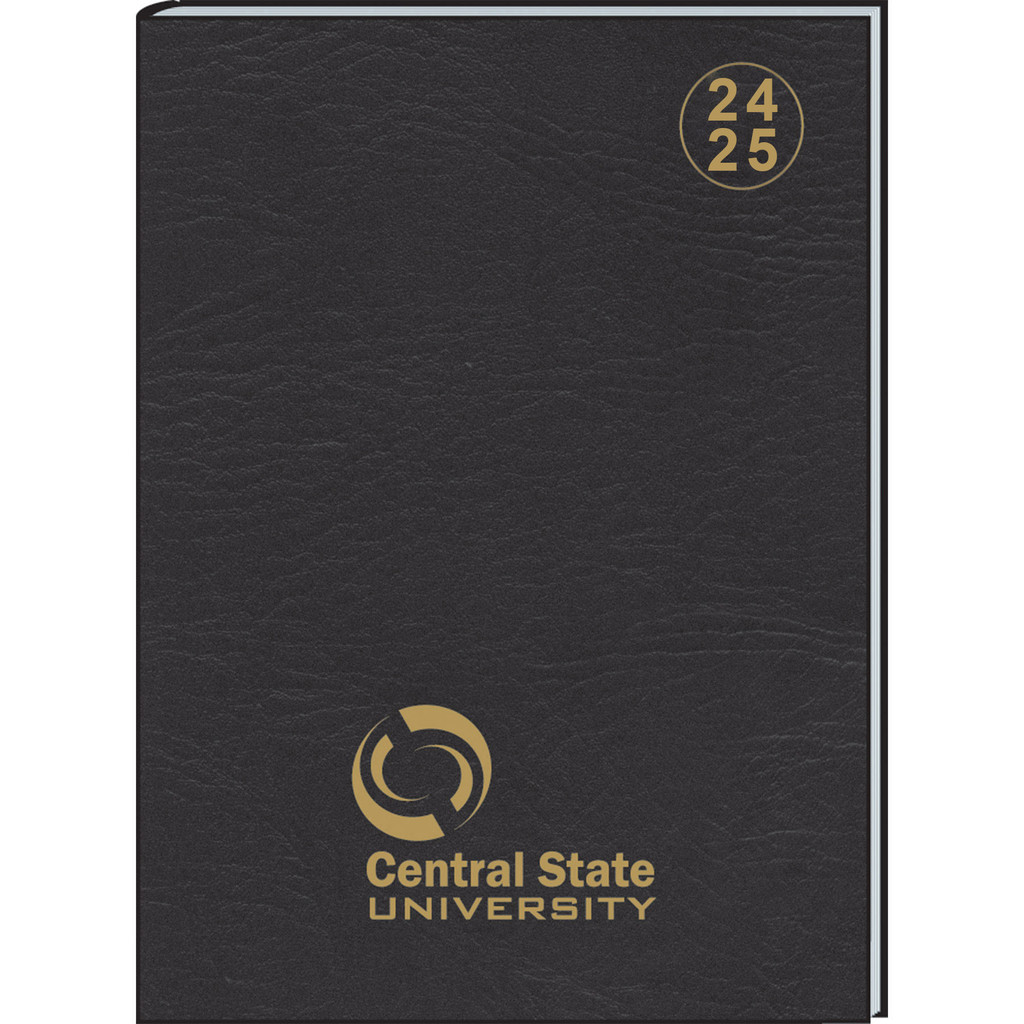 Academic Desk Monthly Planner w/ Morocco Cover 2017-2018