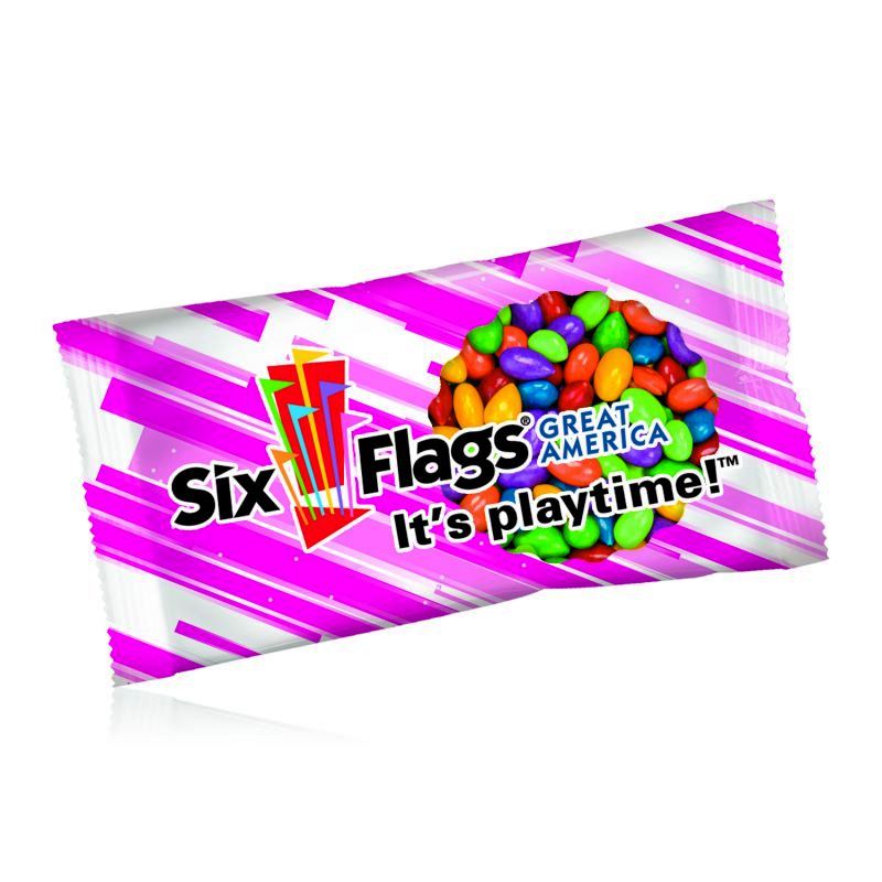 1oz. Full Color DigiBag™ with Chocolate Covered Sunflower Seeds