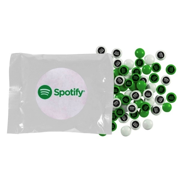 2oz. Handfuls - Chocolate Buttons Imprinted