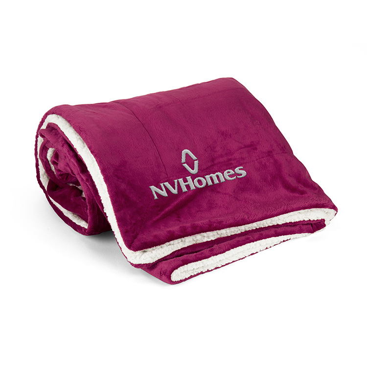 Mink Sherpa Blanket - Solid