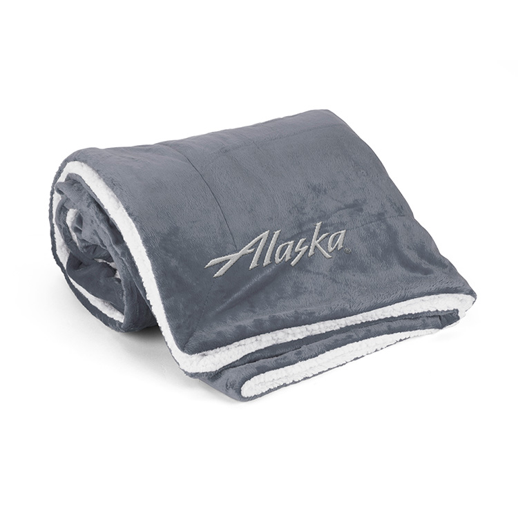 Mink Sherpa Blanket - Solid