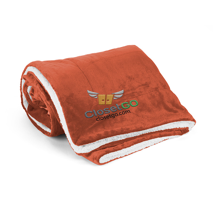 Mink Sherpa Blanket - Solid