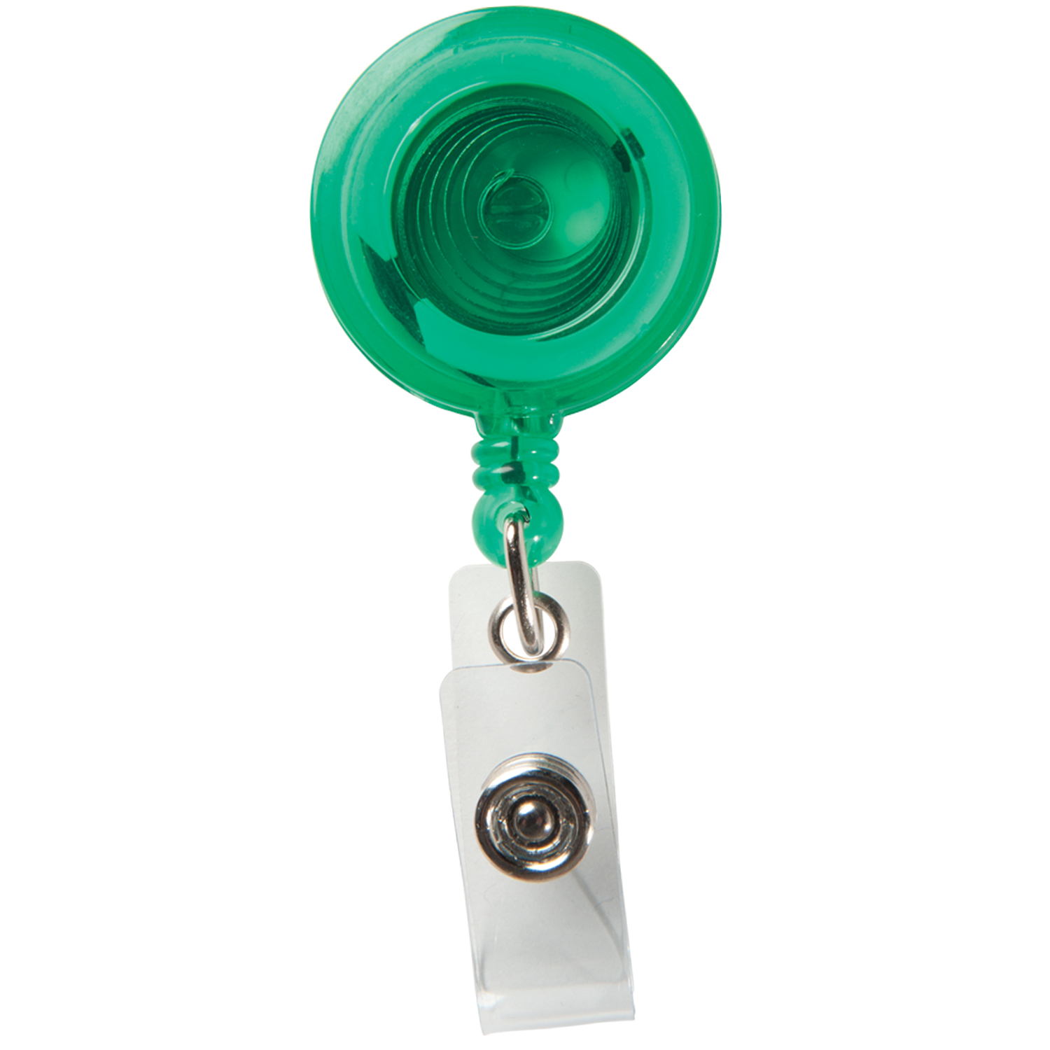 Round Secure-A-Badge™ w/ Alligator Clip