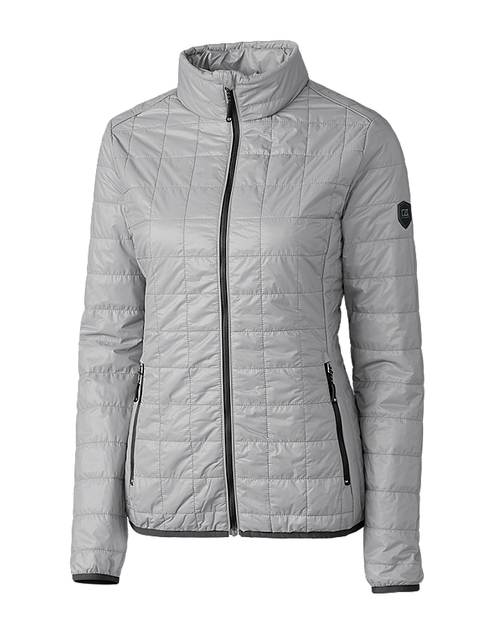 Rainier PrimaLoft® Womens Eco Insulated Full Zip Puffer Jacket