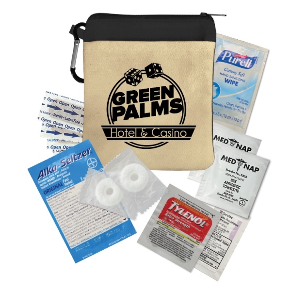 New Recovery Kit Canvas Zipper Tote Kit