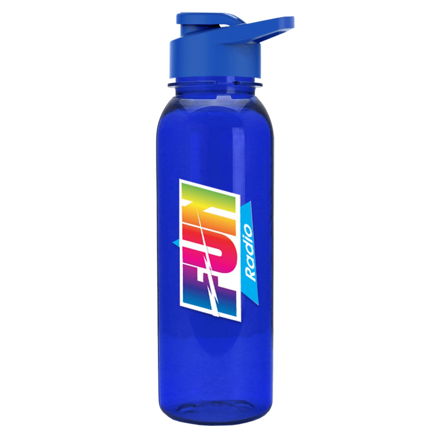 24oz  Bottle with Drink Thru Lid - Digital
