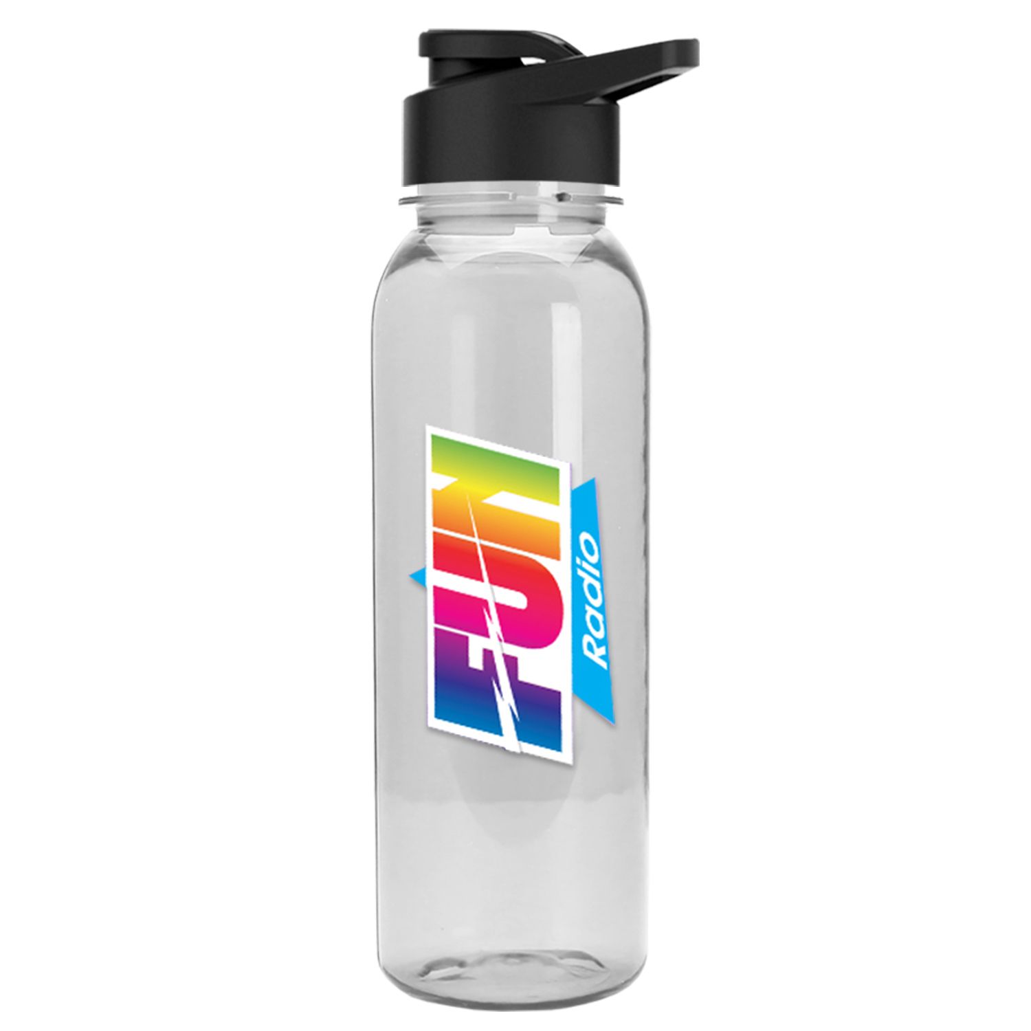 24oz  Bottle with Drink Thru Lid - Digital
