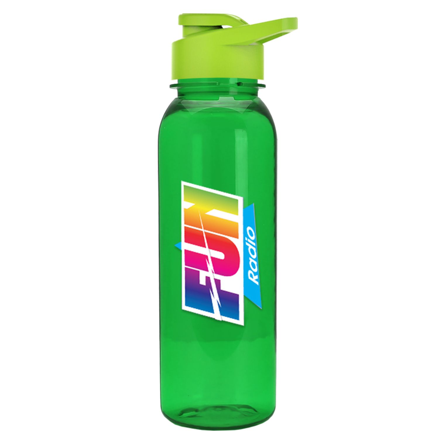 24oz  Bottle with Drink Thru Lid - Digital