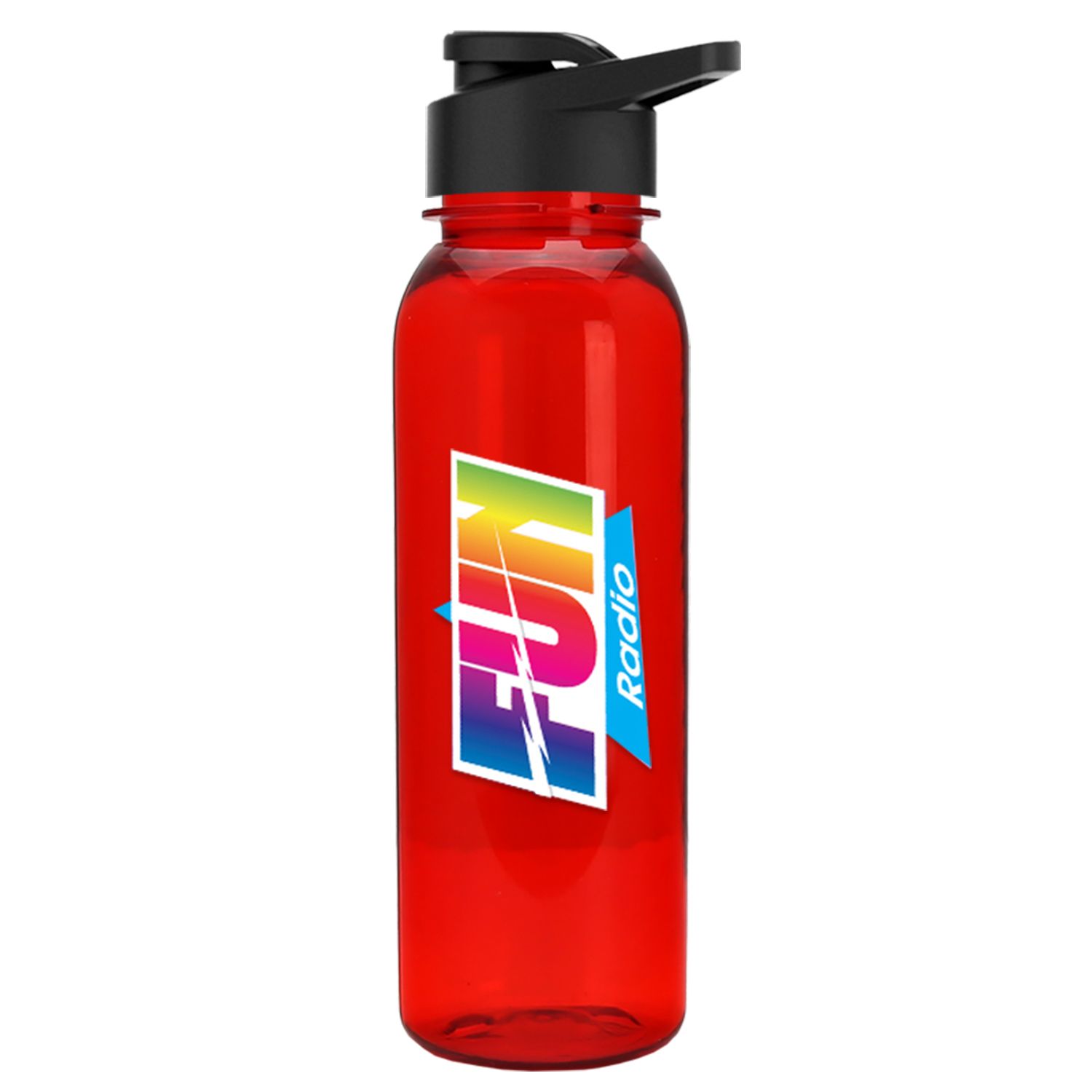 24oz  Bottle with Drink Thru Lid - Digital