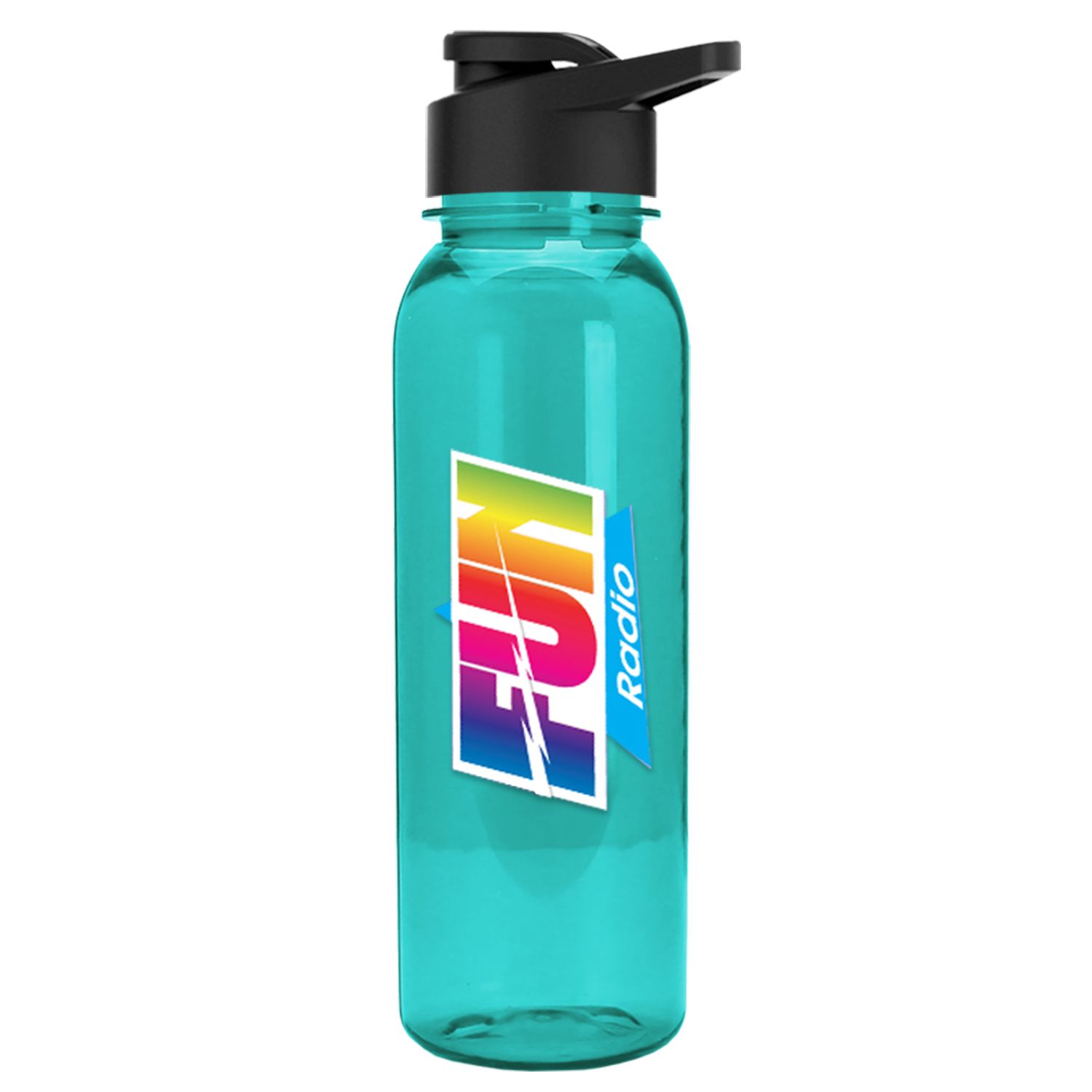 24oz  Bottle with Drink Thru Lid - Digital