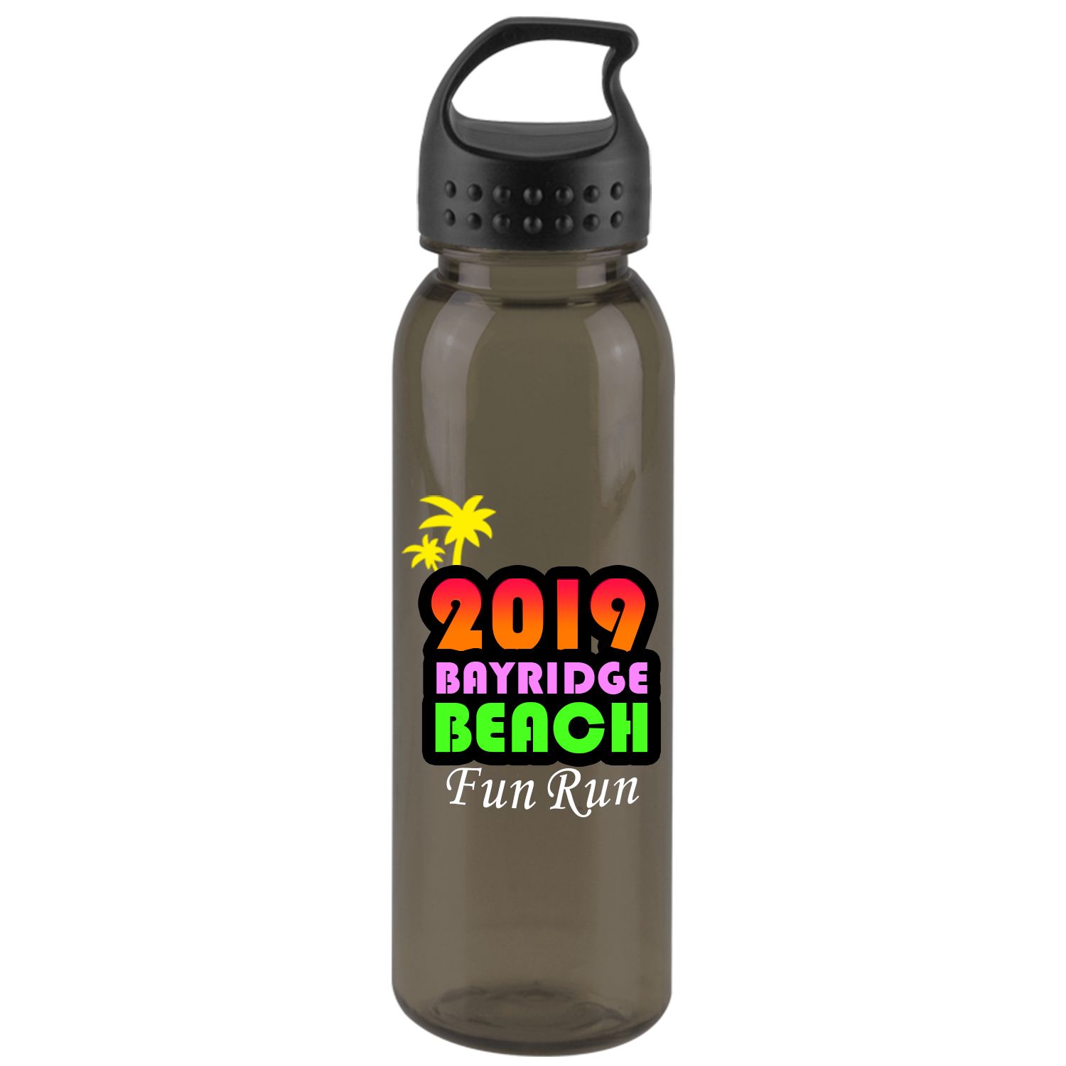 24oz  Bottle Crest Lid - Digital Imprint