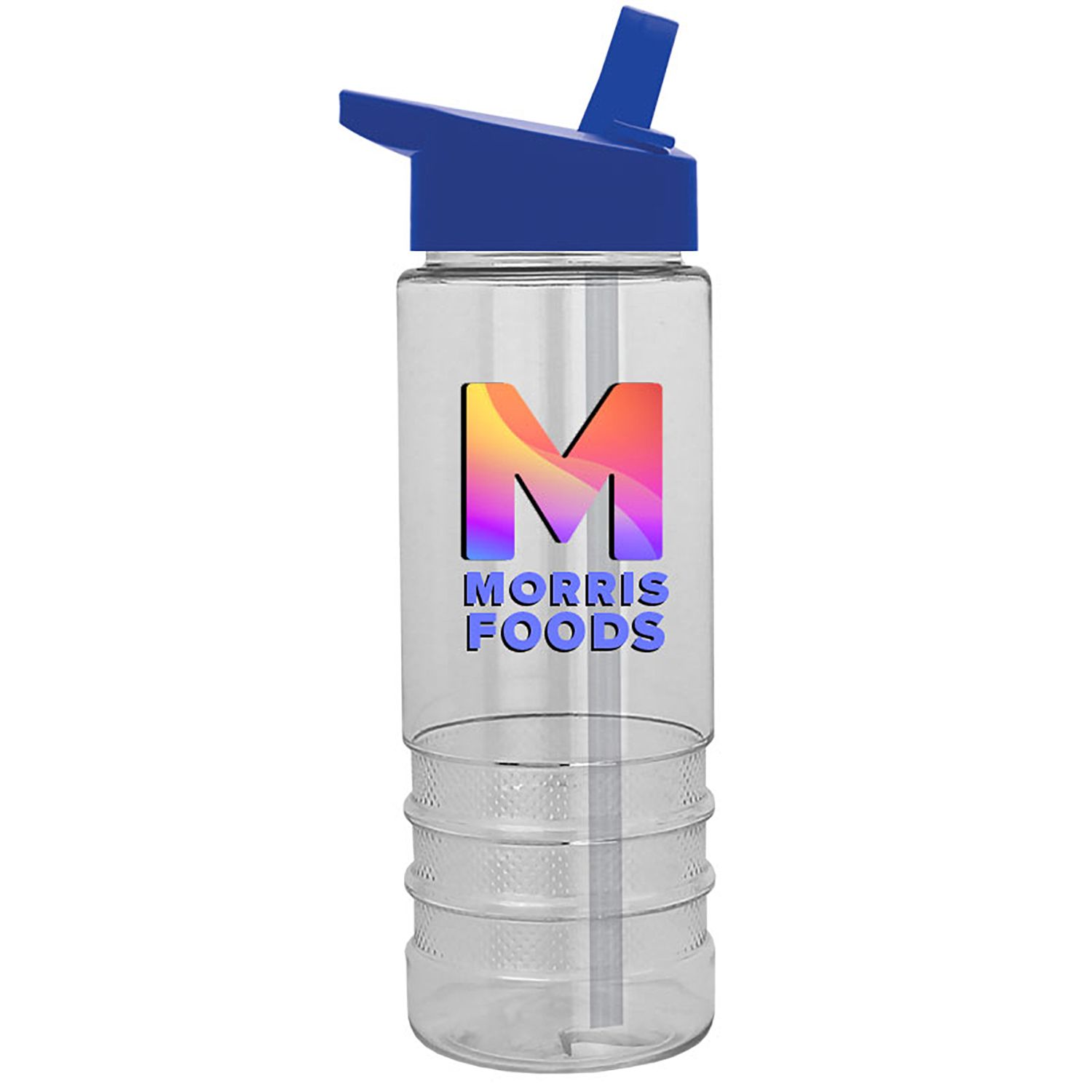 24 oz.  Salute - Flip Straw Lid - Digital