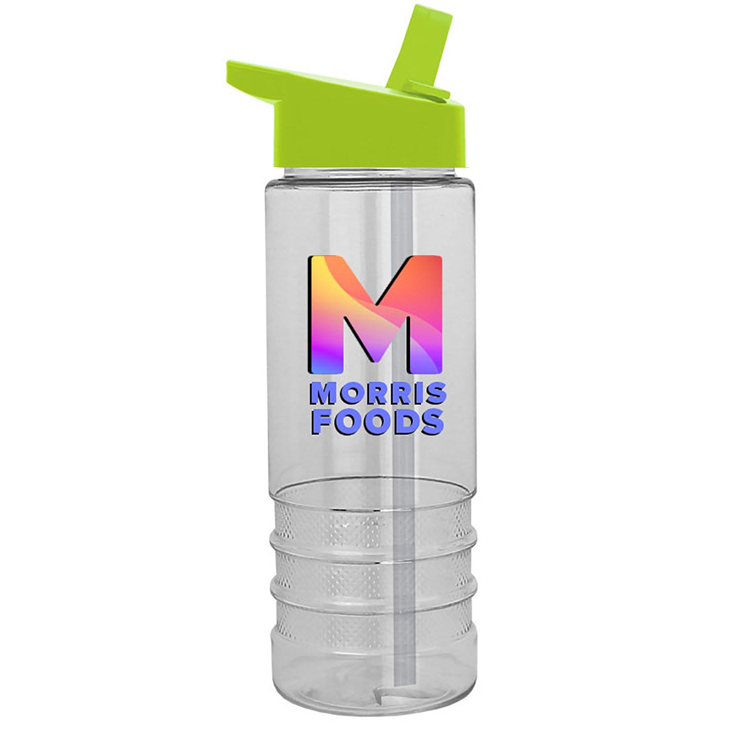 24 oz.  Salute - Flip Straw Lid - Digital