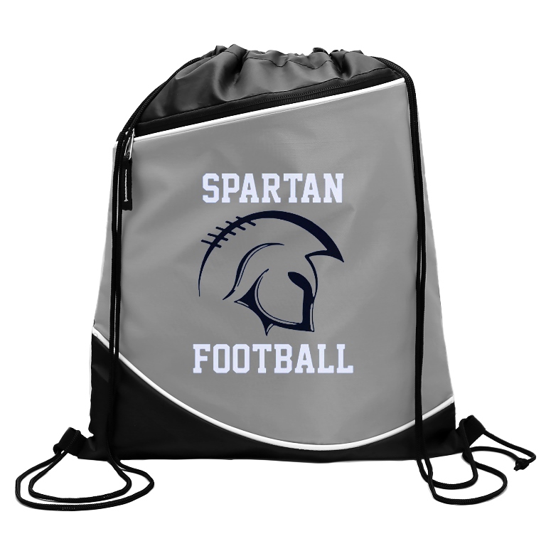 Campus Pack - 210D Drawstring with Zipper Pocket