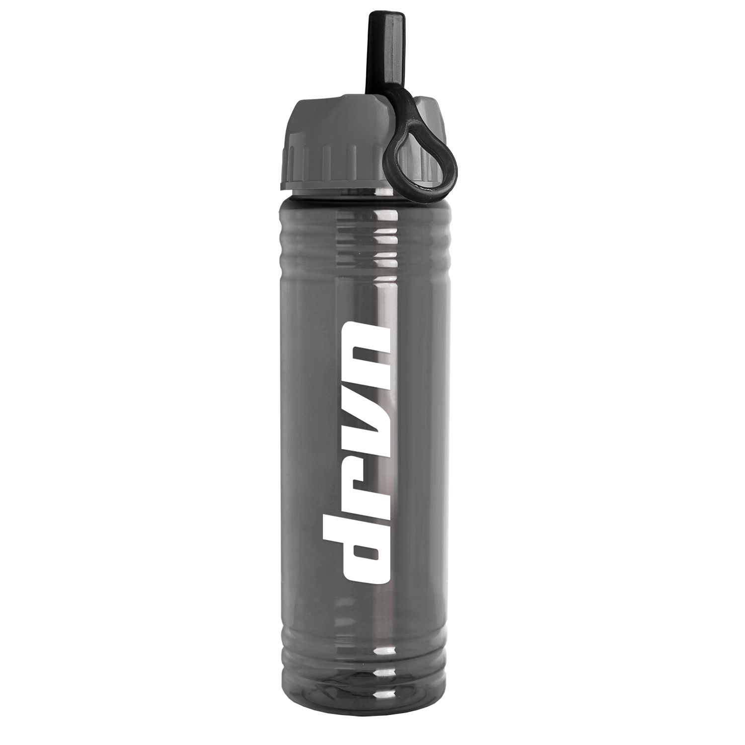 24 oz. Slim Fit Water Bottle with Ring Straw Lid