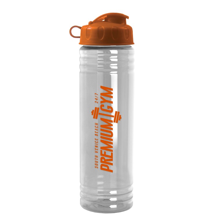 24 oz. Slim Fit Water Bottle with Flip Lid