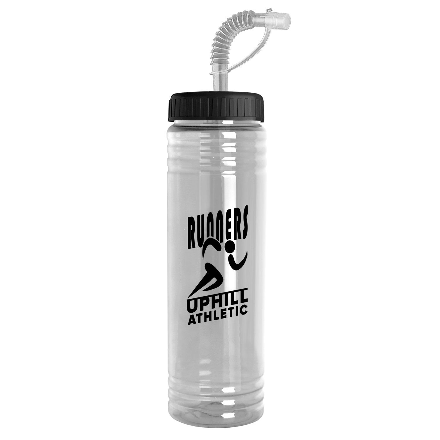 24 oz. Slim Fit Water Bottle with Straw Lid