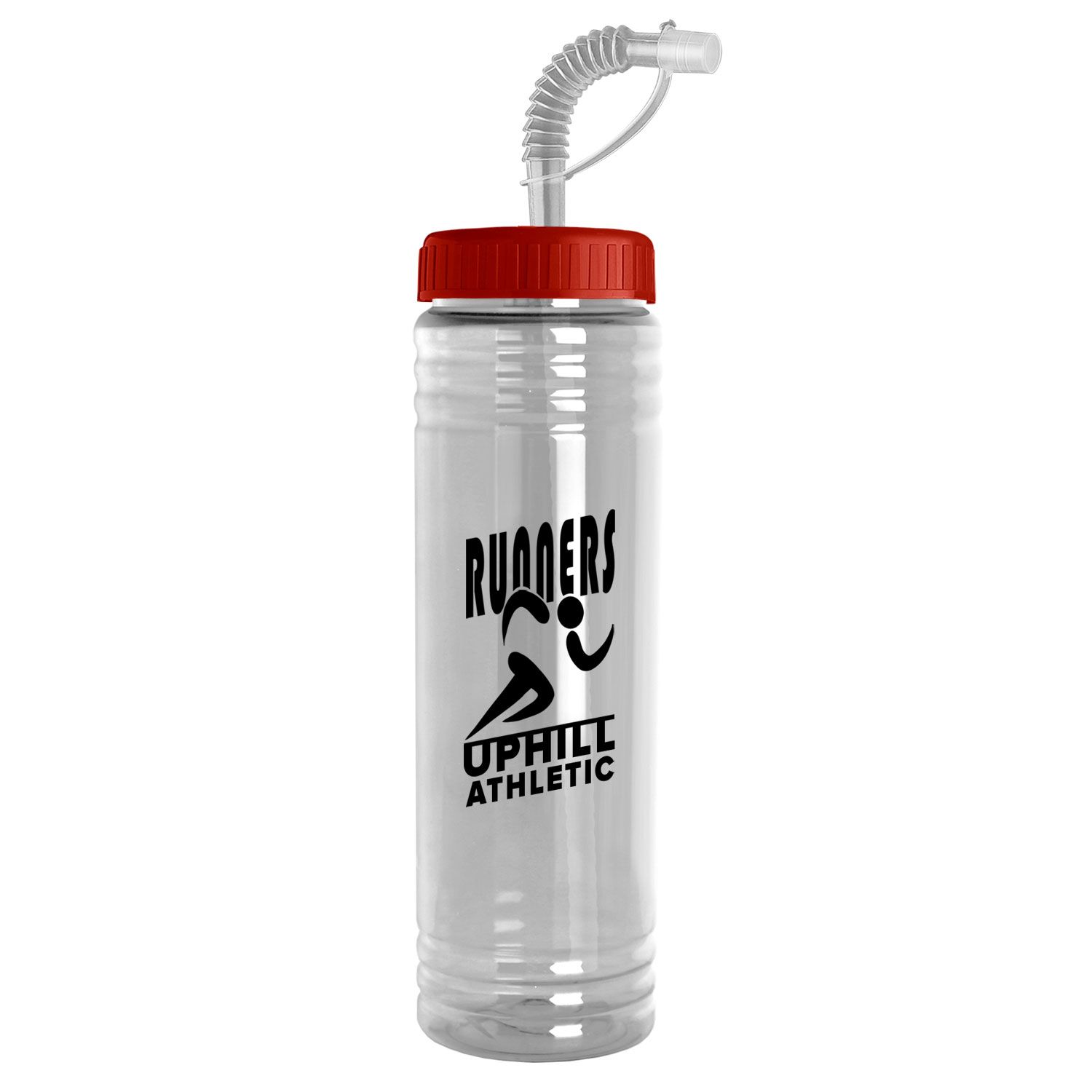 24 oz. Slim Fit Water Bottle with Straw Lid