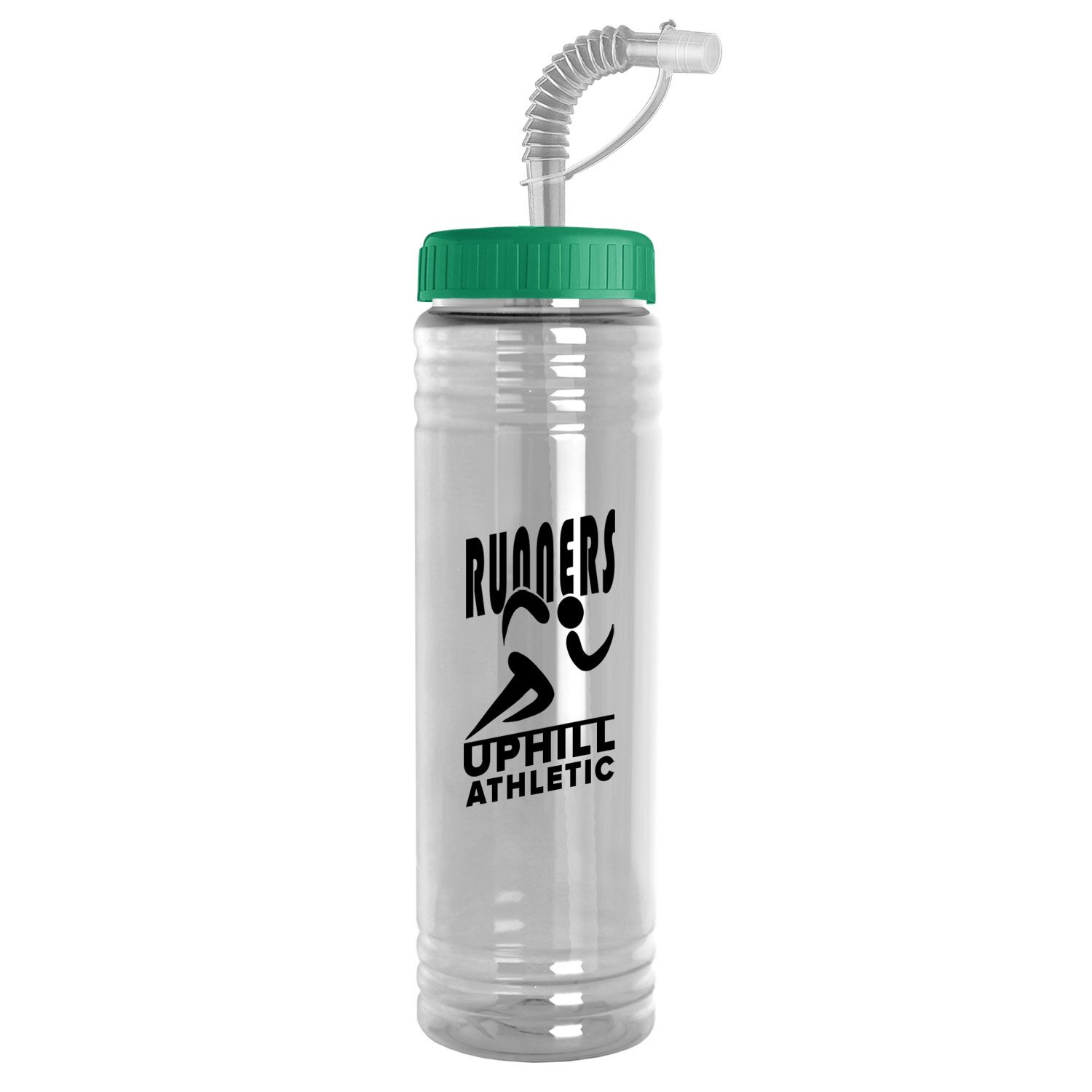 24 oz. Slim Fit Water Bottle with Straw Lid