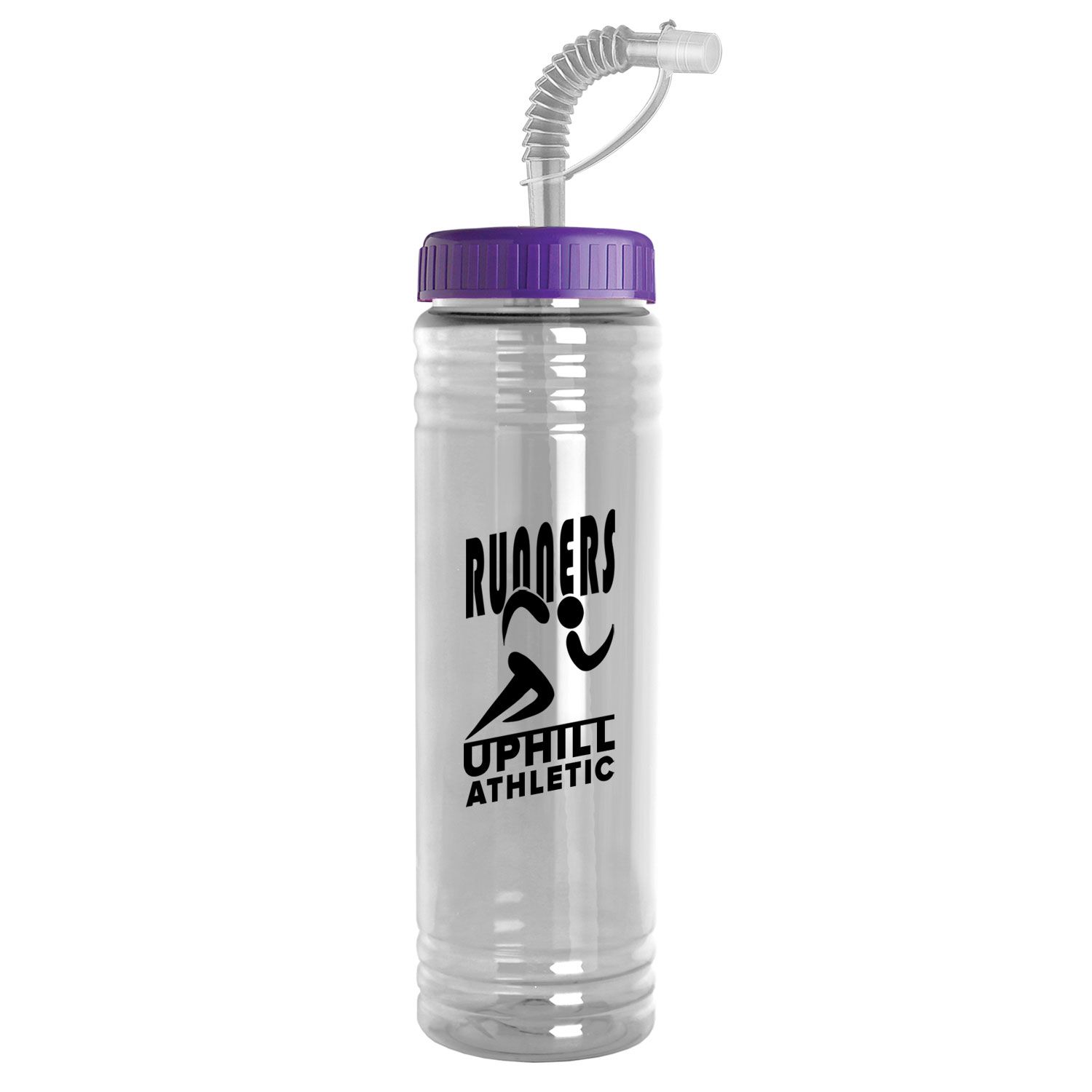 24 oz. Slim Fit Water Bottle with Straw Lid