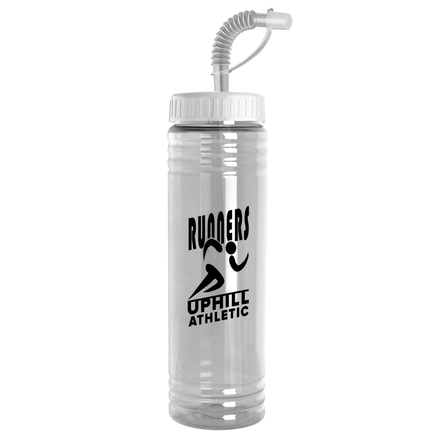 24 oz. Slim Fit Water Bottle with Straw Lid