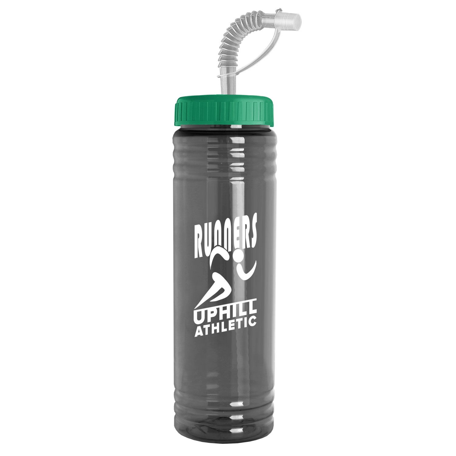 24 oz. Slim Fit Water Bottle with Straw Lid