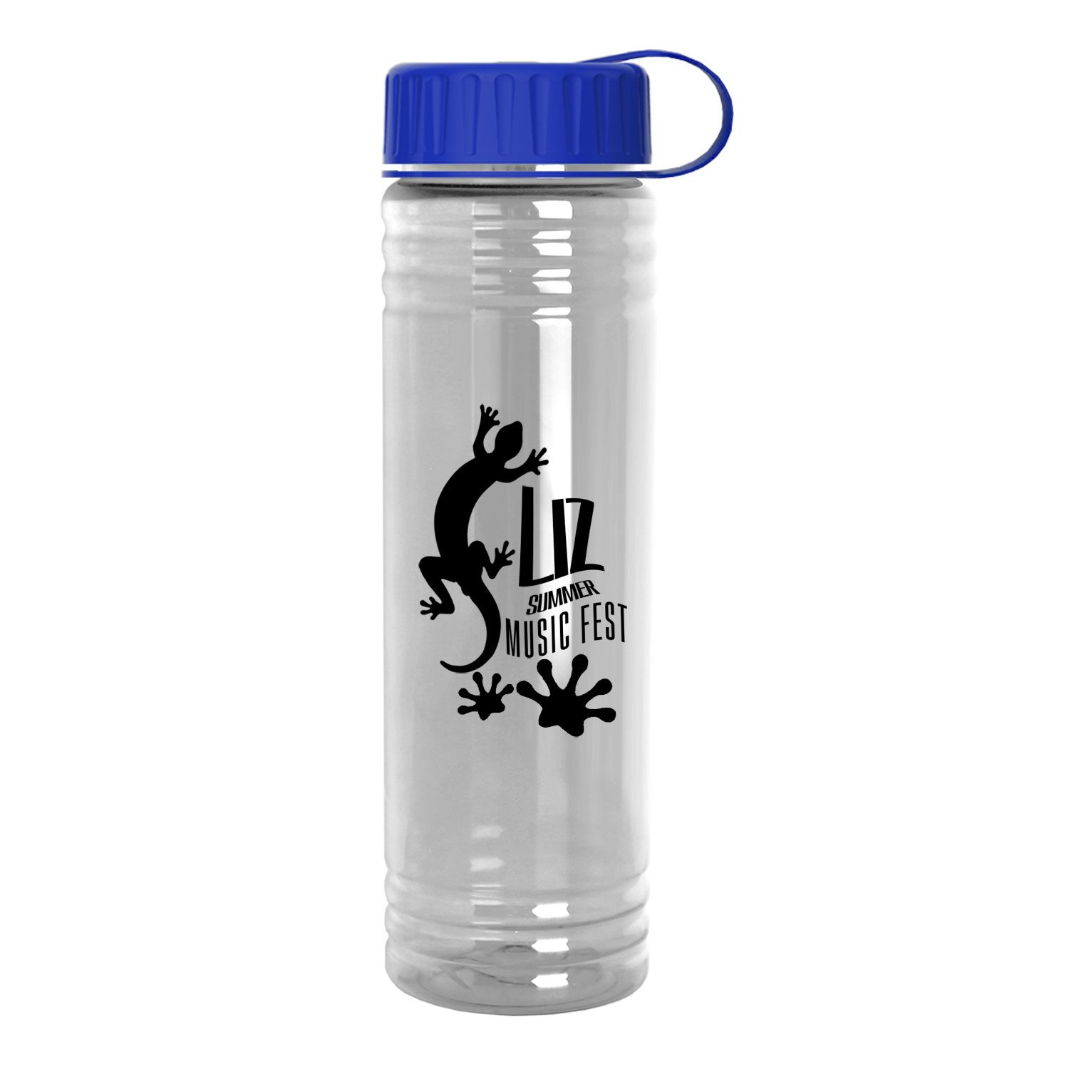 24 oz. Slim Fit Water Bottle with Tethered Lid
