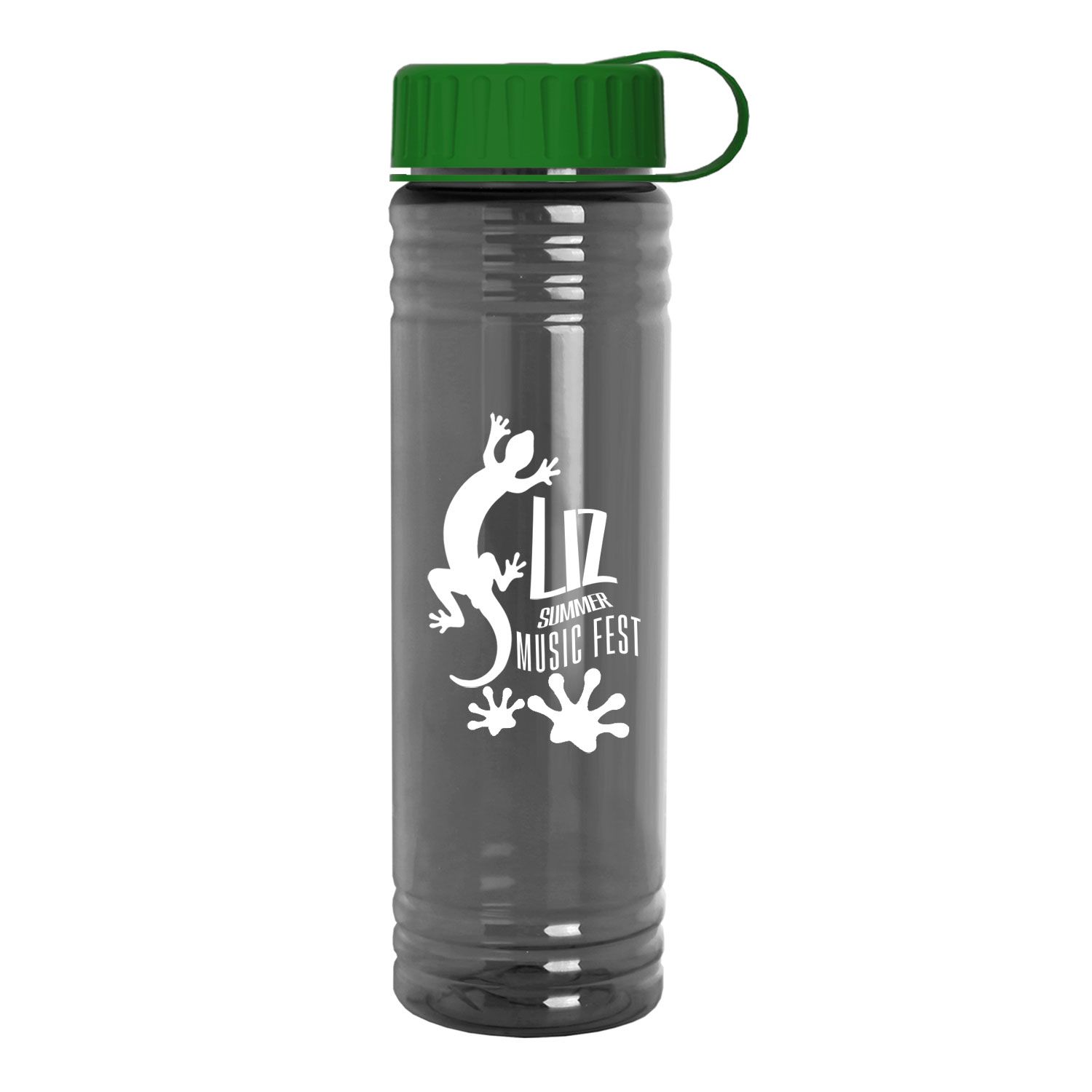 24 oz. Slim Fit Water Bottle with Tethered Lid