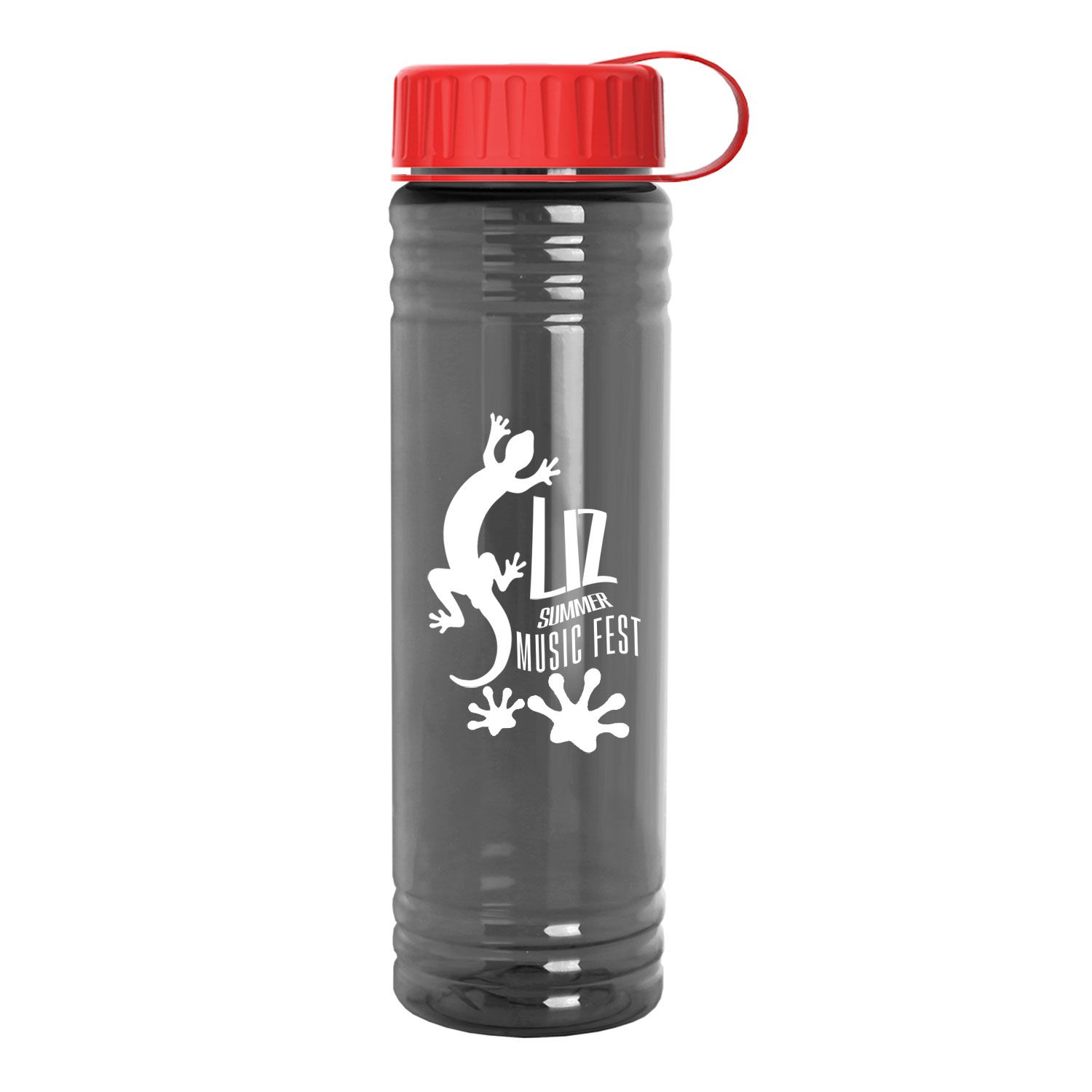 24 oz. Slim Fit Water Bottle with Tethered Lid