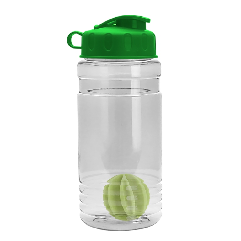 20 oz.  Groove Shaker Bottle - Flip Lid