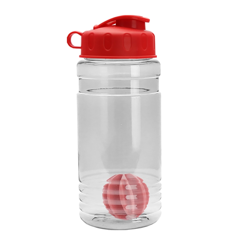 20 oz.  Groove Shaker Bottle - Flip Lid