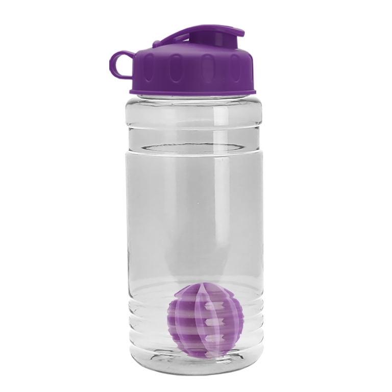 20 oz.  Groove Shaker Bottle - Flip Lid