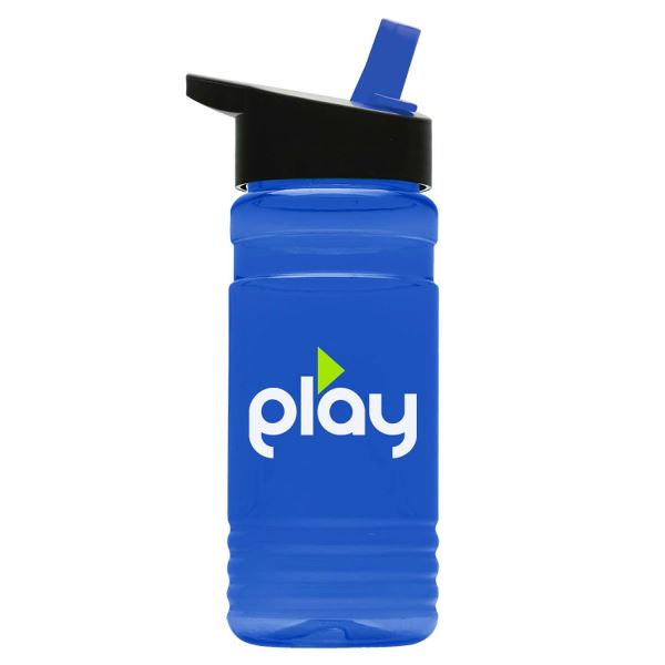20 oz.  GrooveSports Bottle - Flip Straw Lid