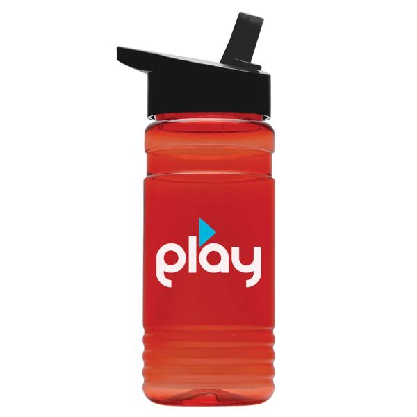 20 oz.  GrooveSports Bottle - Flip Straw Lid