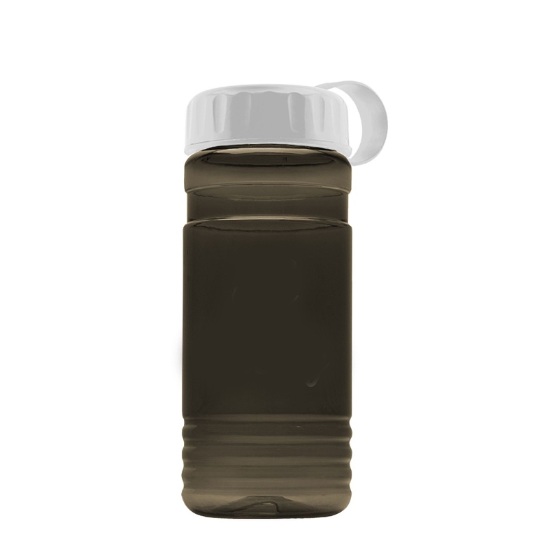 20 oz.  Groove Bottle with Tethered Lid