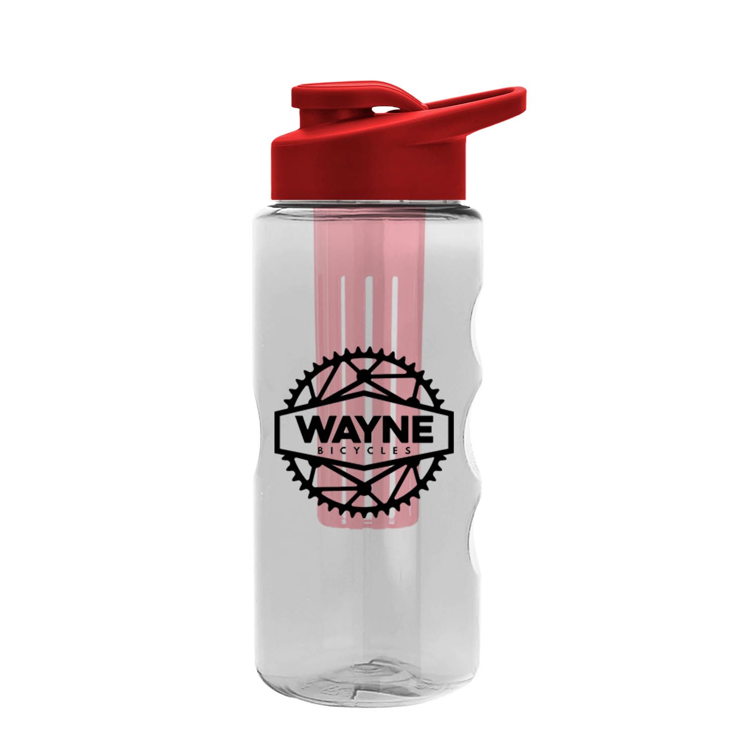 22 oz.  Infuser Bottle w Drink-Thru Lid