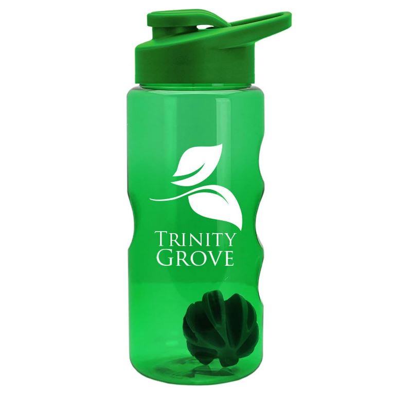 22 oz. Shaker Bottle - Drink-Thru Lid